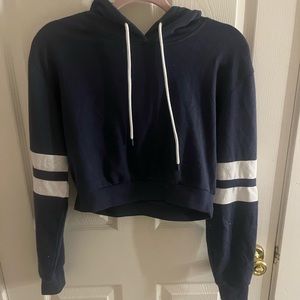 Garage long sleeve cropped sweatshirt